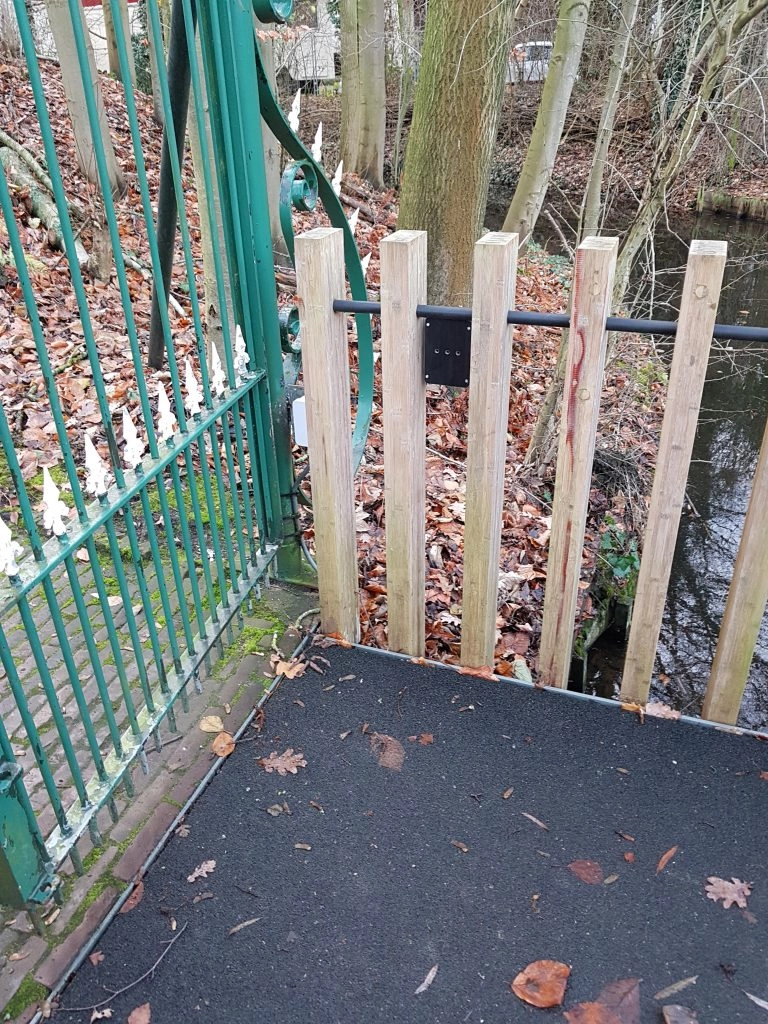 Bezoekersteller op een kinderboerderij