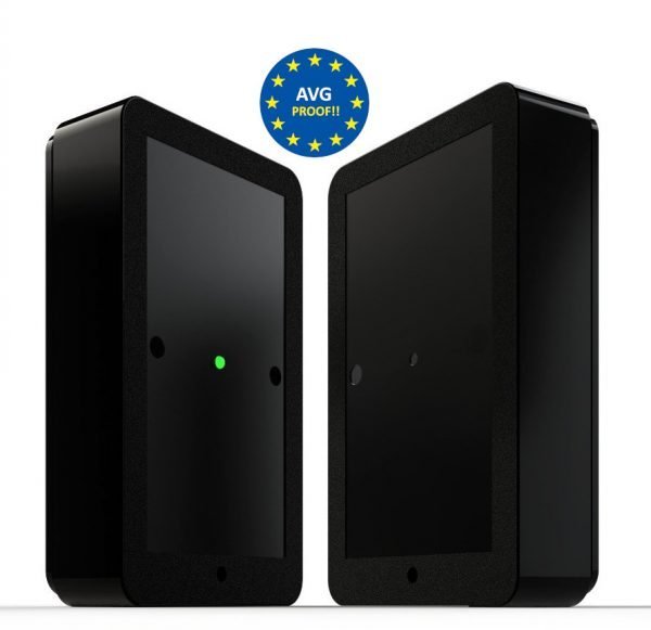 Draadloze klantenteller voorzien van simkaartje stuurt de data direct door naar de clouddienst