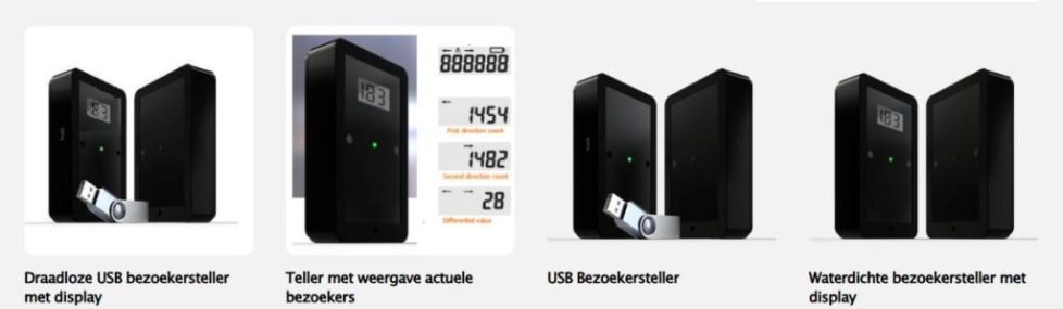 bezoekerstellers vergelijking Bezoekerstellers vergelijking